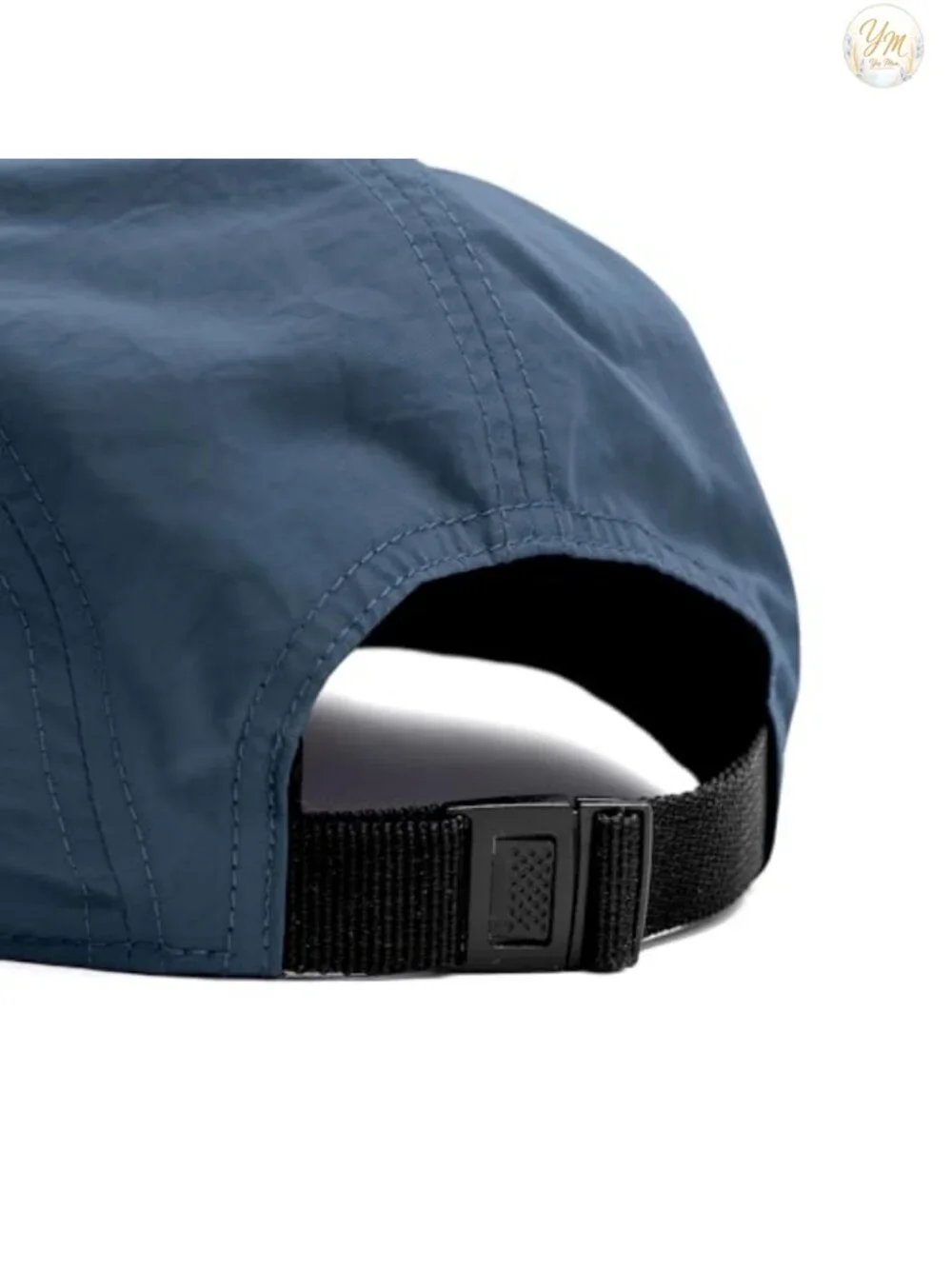 Lightweight Nylon 5 Panel Camp Hat with Snap Closure, Quick-Drying Outdoor